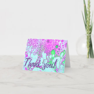 Tarjeta De Agradecimiento "Cuando florece el jardín pastel"