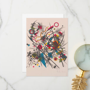 Tarjeta De Agradecimiento Cuarta Cartera Bauhaus de Wassily Kandinsky