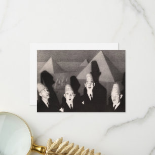 Tarjeta De Agradecimiento Cuarteto Shrine por Grant Wood