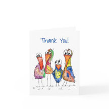 Cuatro pájaros alegres y coloridos