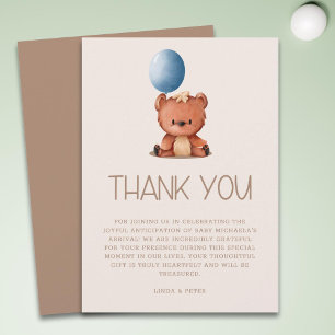 Tarjeta De Agradecimiento Cuesta Que Podemos Esperar A Que El Baby Shower Ne