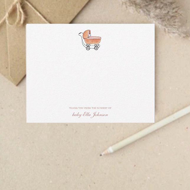 Tarjeta De Agradecimiento Cuidada protectora ventilado niña bebé Flat Gracia (Subido por el creador)