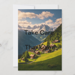Tarjeta de agradecimiento 'Cuídate' – Felicitacion