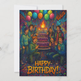 Tarjeta De Agradecimiento Cumpleaños.