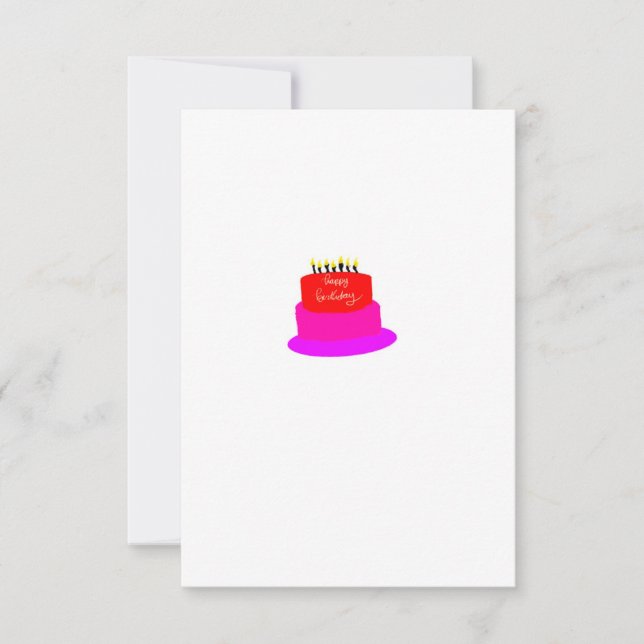 Tarjeta De Agradecimiento Cumpleaños! (Anverso)