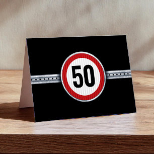 Tarjeta De Agradecimiento Cumpleaños 50 - CUALQUIER EDAD
