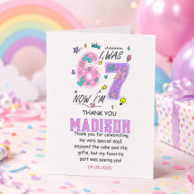 Cumpleaños 7 de Rainbow | Fiesta “Tenía 6, Ahora 7