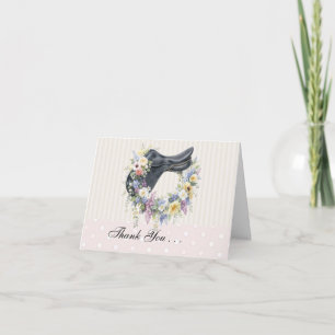 Tarjeta De Agradecimiento Cumpleaños de Caballo