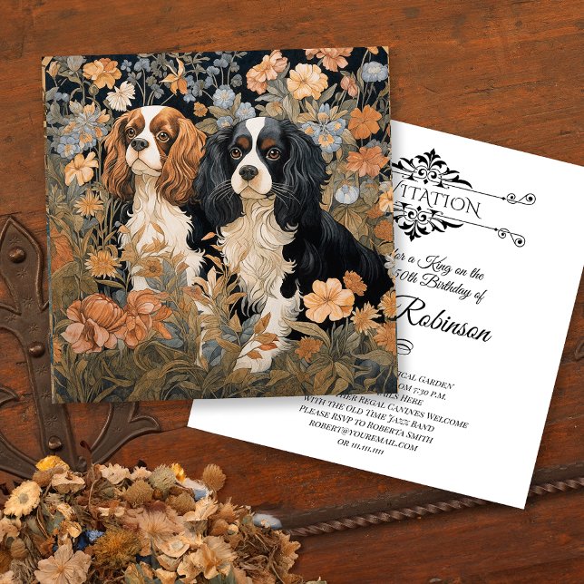 Tarjeta De Agradecimiento Cumpleaños de Cavalier King Charles Spaniel (Subido por el creador)
