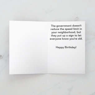 Tarjeta De Agradecimiento Cumpleaños de la persona mayor