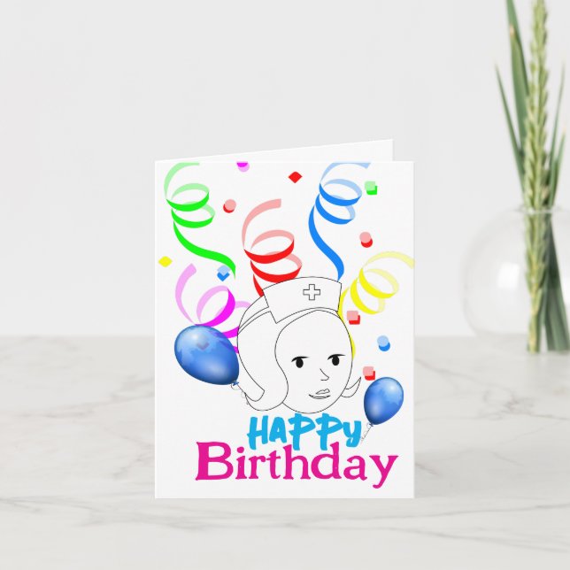 Tarjeta De Agradecimiento Cumpleaños del cuidador (Anverso)