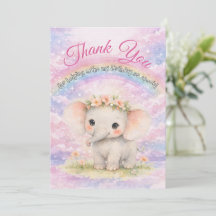 Cumpleaños del Elefante Primero Arcoíris Niña Elef