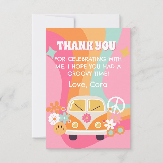 Tarjeta De Agradecimiento Cumpleaños genial (Anverso)