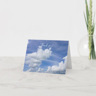 Tarjeta de agradecimiento Cumulus Puffs