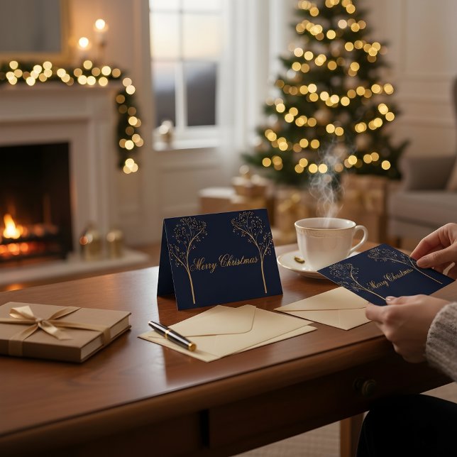 Tarjeta De Agradecimiento Custom Color Christmas Card (Subido por el creador)