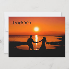 Tarjeta De Agradecimiento Custom Thank You Wedding Photo Thank You Card