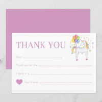 Cute acuarela Rainbow Unicorn Cumpleaños