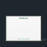 Tarjeta De Agradecimiento Cute Checkerboard Pink Green 21st Birthday Fiesta<br><div class="desc">Cute Diversión Retro Checkerboard Geométrico 21er cumpleaños Fiesta Gracias tarjeta en rosa y verde</div>