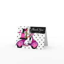 Cute cumpleaños Fiesta Nail Scooter Chicas polacos