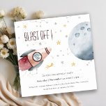 Tarjeta De Agradecimiento Cute espacio exterior Starry Any Age Birthday Invi<br><div class="desc">Si necesitas más personalización,  por favor,  no dudes en enviarme un mensaje a yellowfebstudio@gmail.com.</div>