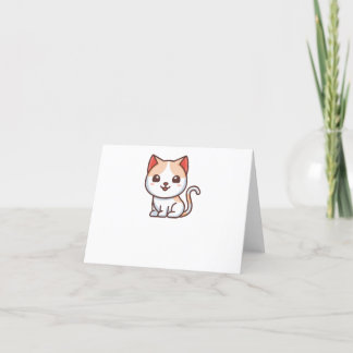 Tarjeta De Agradecimiento cutekitty!