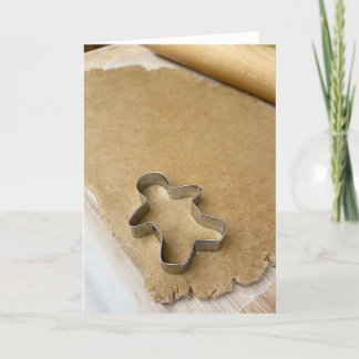 Tarjeta De Agradecimiento Cutter Gingerbread Cookie