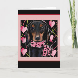 Tarjeta De Agradecimiento Dachshund
