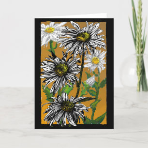 Tarjeta De Agradecimiento Daisies en el desierto