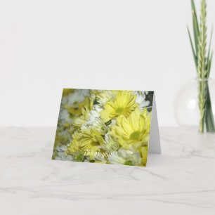 Tarjeta De Agradecimiento Daisy Bouquets