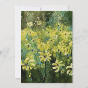 Tarjeta De Agradecimiento Daisy Field