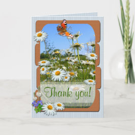 Tarjeta De Agradecimiento DAISY MEADOW ~ Card