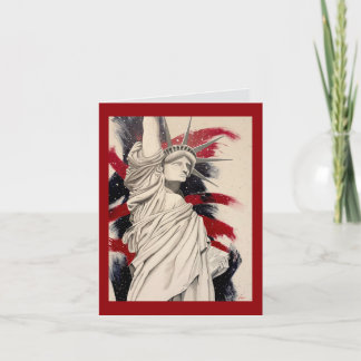 Tarjeta De Agradecimiento “Dama Libertad”