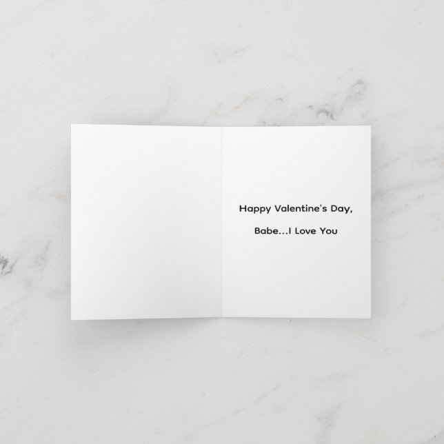 Tarjeta De Agradecimiento Damicratic Republic Valentine's day card (Interior)