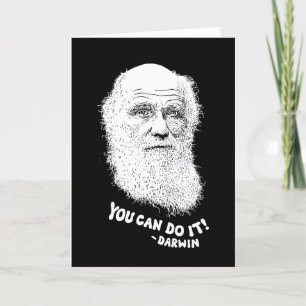 Tarjeta De Agradecimiento Darwin - Puedes hacerlo
