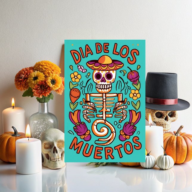 Tarjeta De Agradecimiento Day of the Dead (Subido por el creador)