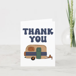 Tarjeta de agradecimiento de Adventure Camper