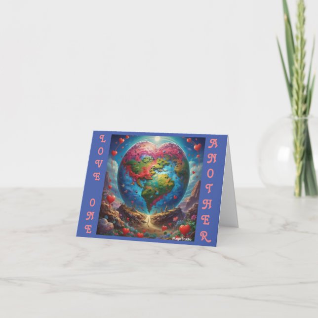 Tarjeta de agradecimiento de AI Love One (Anverso)