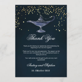 tarjeta de agradecimiento de Aladdin