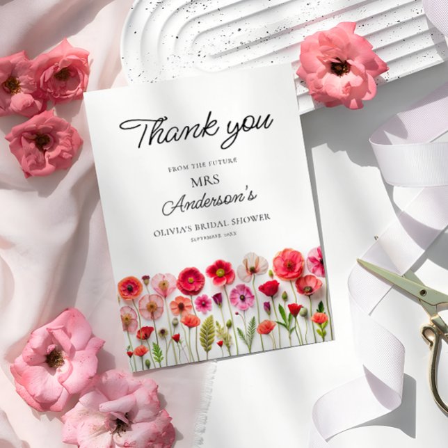 Tarjeta de agradecimiento de amor en Bloom Bridal  (Subido por el creador)