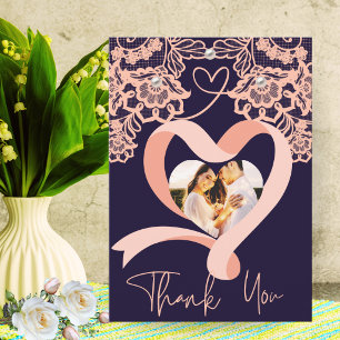 Tarjeta de agradecimiento de aniversario personali