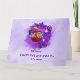 Tarjeta de agradecimiento de Apple en la galería d