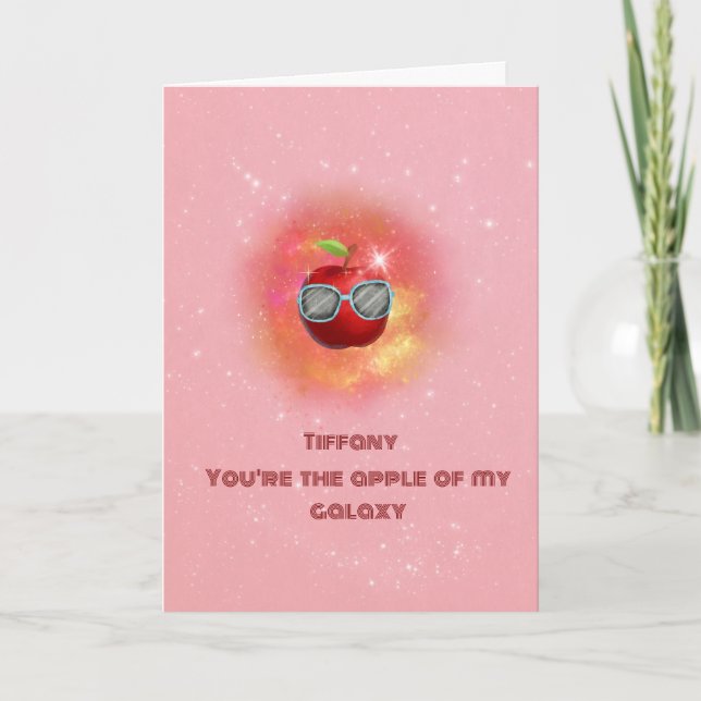 Tarjeta de agradecimiento de Apple en la galería d (Anverso)