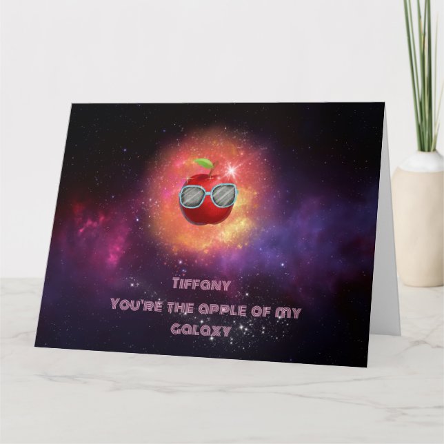 Tarjeta de agradecimiento de Apple en la galería d (Anverso)