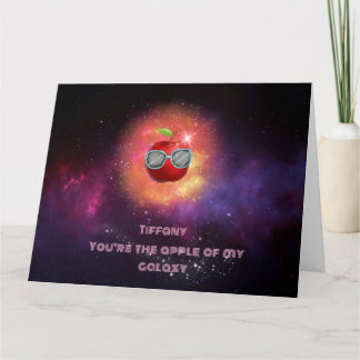 Tarjeta de agradecimiento de Apple en la galería d