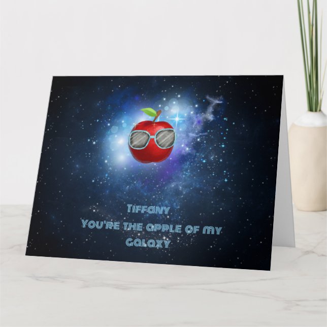 Tarjeta de agradecimiento de Apple en la galería d (Anverso)