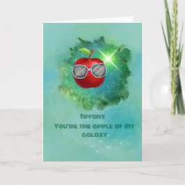 Tarjeta de agradecimiento de Apple en la galería d