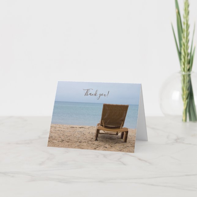 Tarjeta De Agradecimiento De Asiento (Anverso)