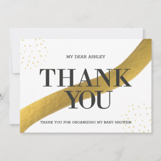 Tarjeta de agradecimiento de Baby Shower
