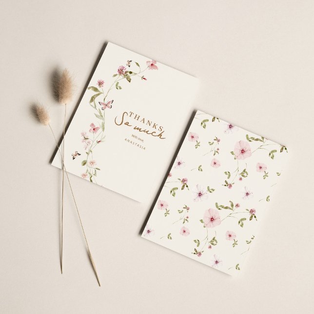 Tarjeta de agradecimiento de Baby Shower Bunny Pin (Subido por el creador)