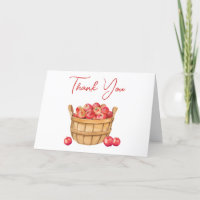 Tarjeta de agradecimiento de Baby Shower de la ces